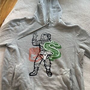 Billionaire Boys Club Ice Cream Hoodie with Astronaut Graphic